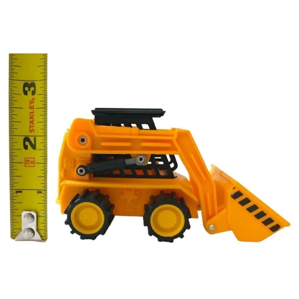 Soma Mighty Wheels Skid Steer Front End Loader Toy Vehicle Construction‎ Vtg 90s